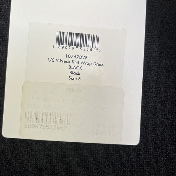 NWT Diane Von Furstenberg Women’s Black Long Cardigan Size S - Picture 3 of 6